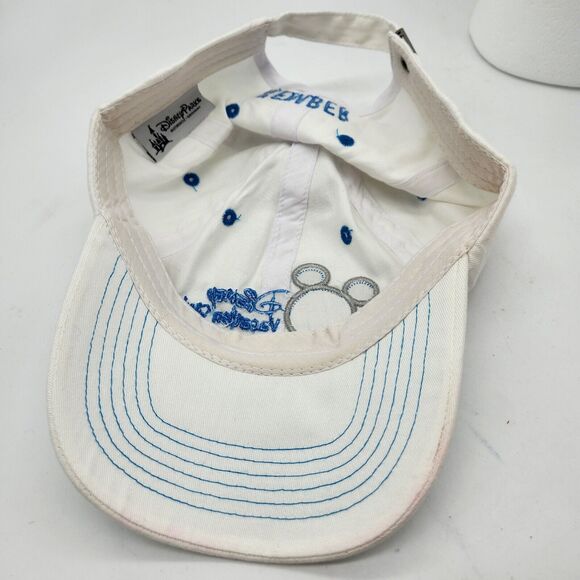 Disney Parks Vacation Club Member Ball Cap Hat White Mickey Logo Unisex Adult - Picture 9 of 9